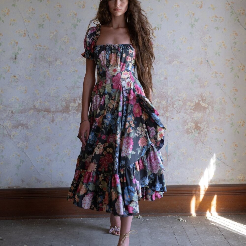 Selkie Puck Foxglove Dress 1x